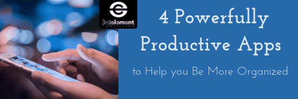 4 Productivity Apps