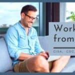 working securely from home