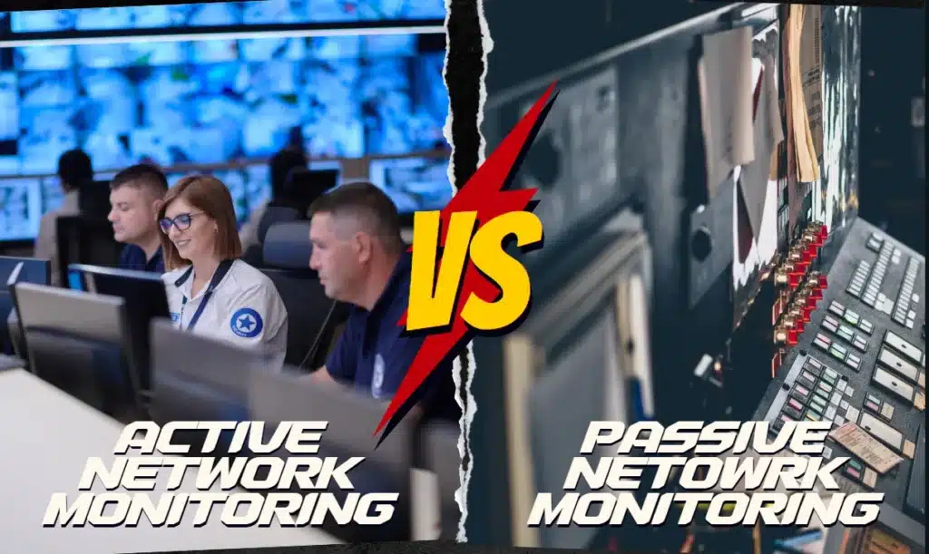 active vs passive network monitoring